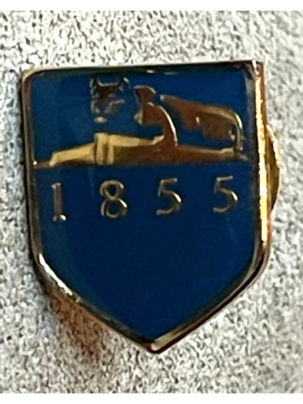 Vintage New Penn State Nittany Lion 1855 Enamel Lapel Pin